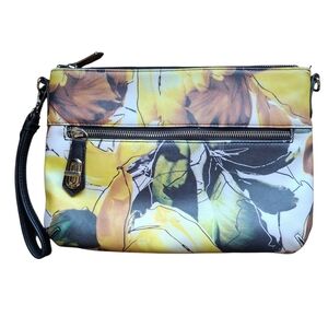 REED Modern American Luxury Floral Wristlet Purse